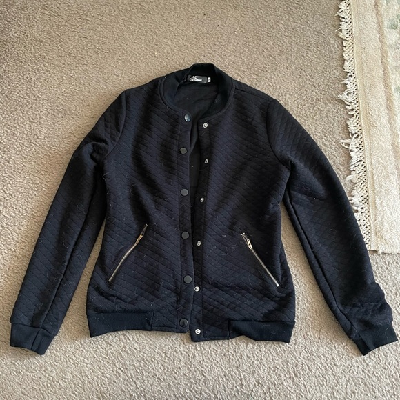 COPY - Bomber Jacket Black (Tagged zara for exposure) - Picture 2 of 3
